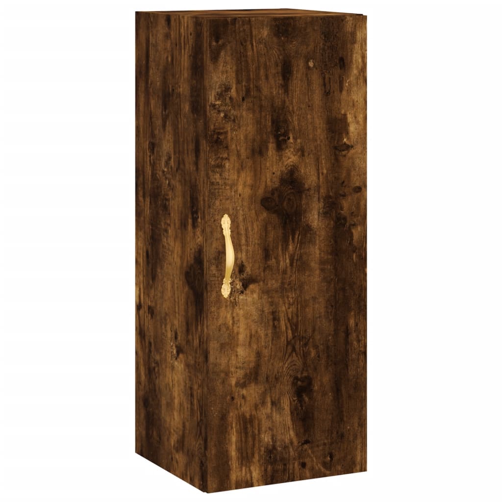 vidaXL Skříň highboard kouřový dub 34,5 x 34 x 180 cm kompozitní dřevo