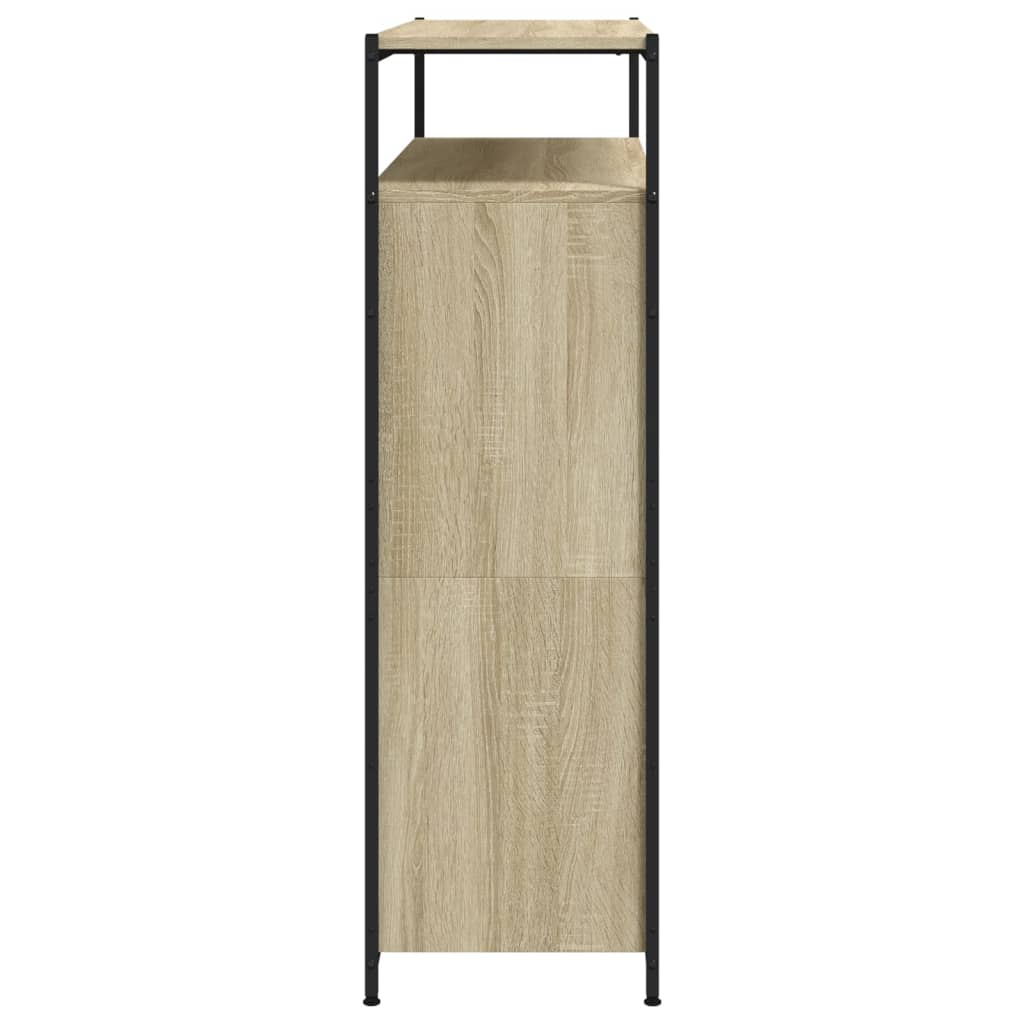 vidaXL Botník se 4 výklopnými zásuvkami dub sonoma 100 x 34 x 112 cm