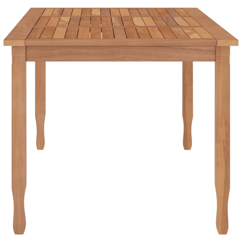 vidaXL Zahradní jídelní stůl 200 x 90 x 75 cm masivní teak