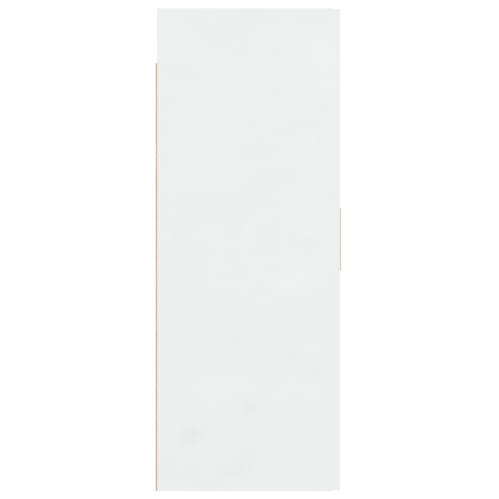 vidaXL Závěsná nástěnná skříňka bílá 69,5 x 34 x 90 cm