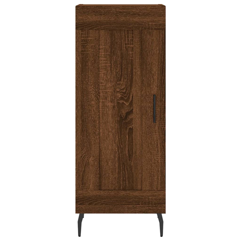 vidaXL Skříň highboard hnědý dub 34,5 x 34 x 180 cm kompozitní dřevo