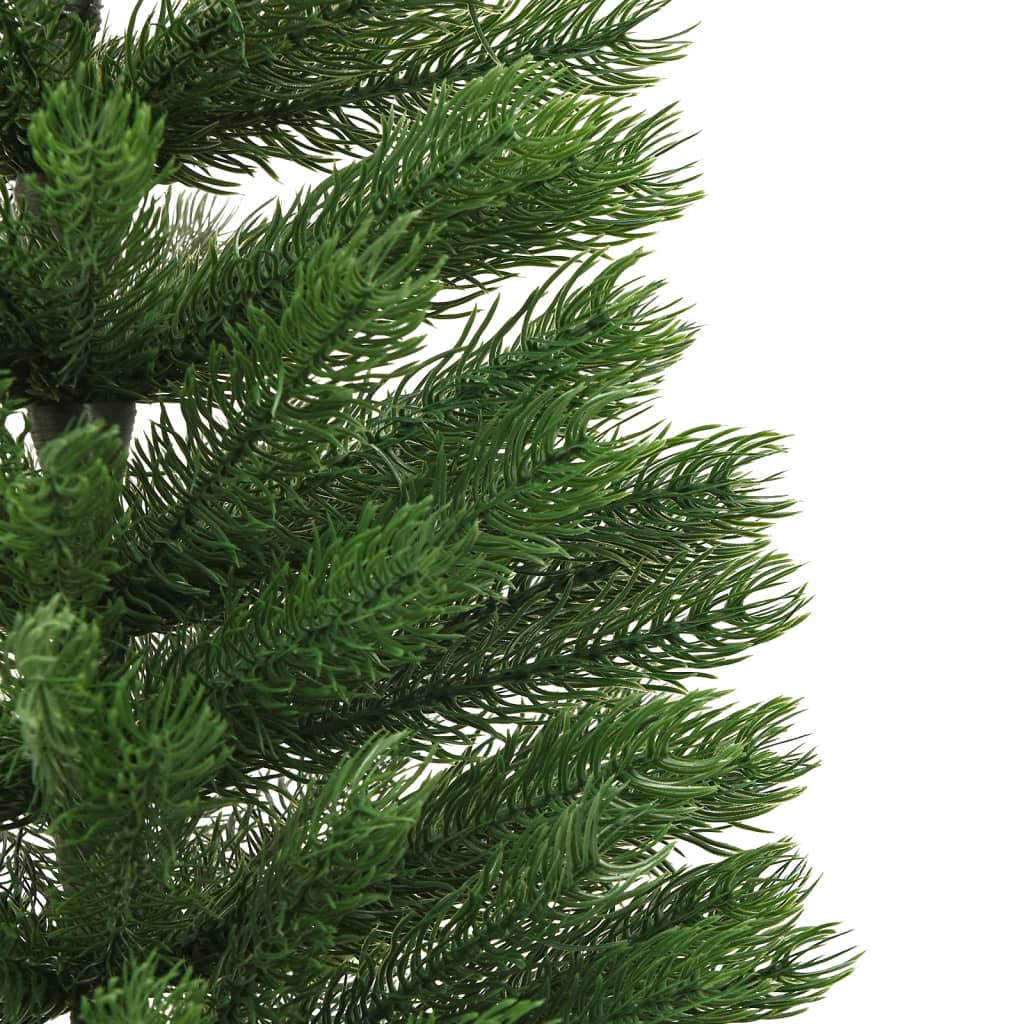 vidaXL Umělý úzký vánoční stromek se stojanem 150 cm PE