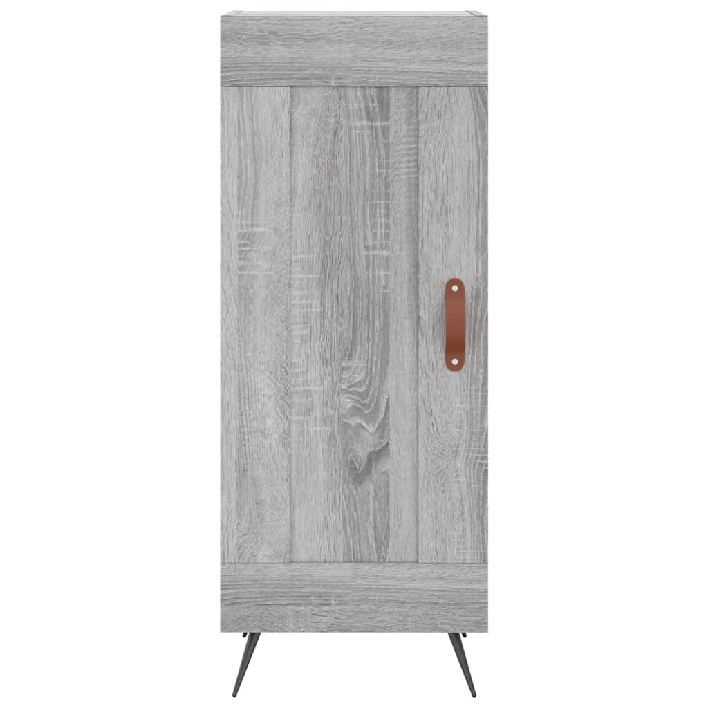 vidaXL Skříň highboard šedá sonoma 34,5 x 34 x 180 cm kompozitní dřevo