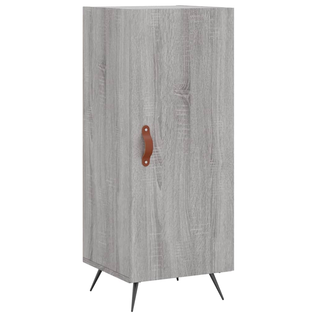 vidaXL Skříň highboard šedá sonoma 34,5 x 34 x 180 cm kompozitní dřevo