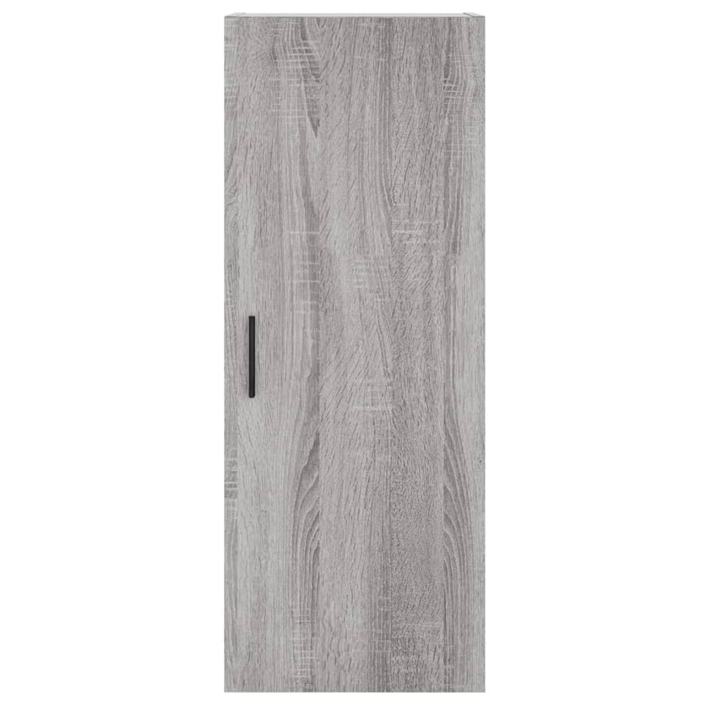 vidaXL Skříň highboard šedá sonoma 34,5 x 34 x 180 cm kompozitní dřevo