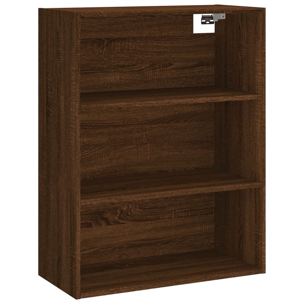 vidaXL Skříň highboard hnědý dub 69,5 x 34 x 180 cm kompozitní dřevo