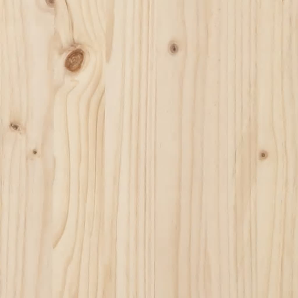 vidaXL Postel pro seniory 140 x 200 cm masivní borovice