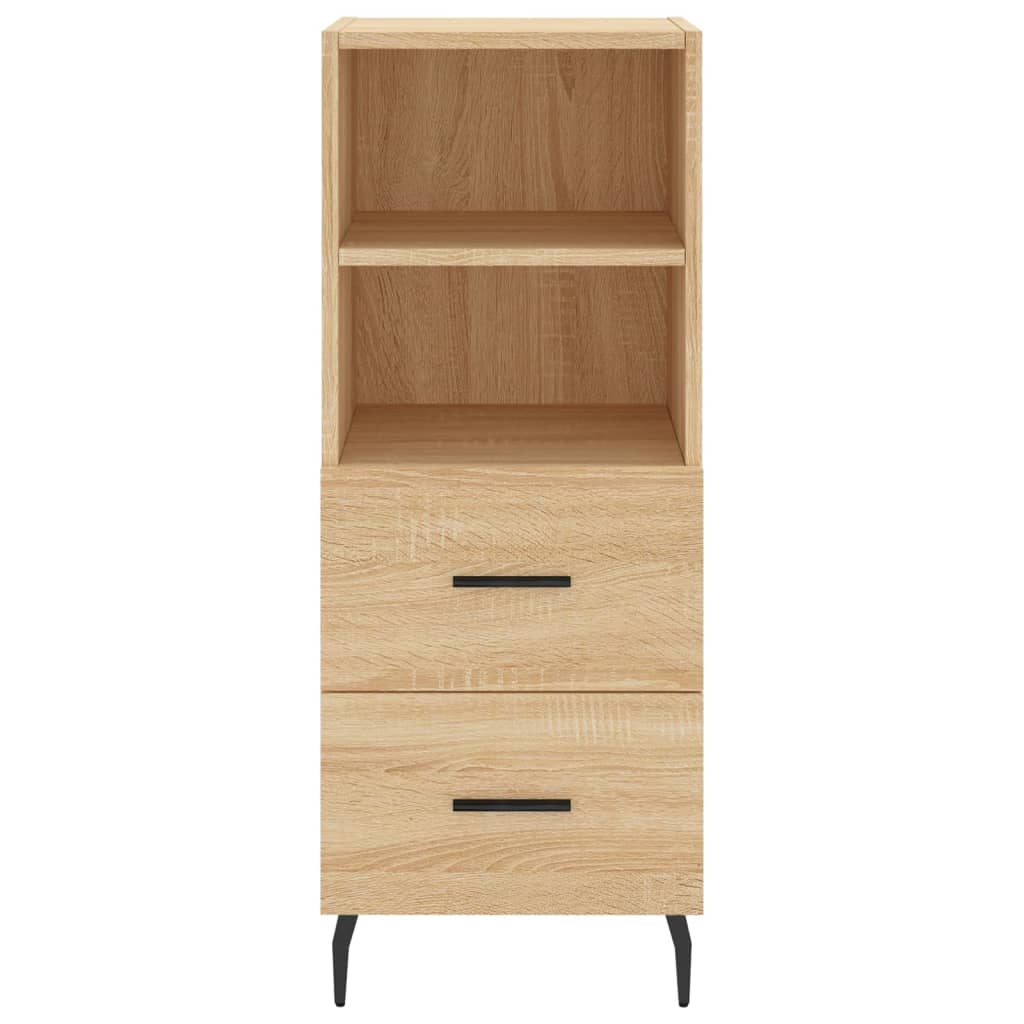 vidaXL Skříň highboard dub sonoma 34,5 x 34 x 180 cm kompozitní dřevo