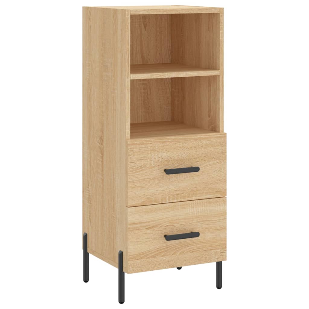 vidaXL Skříň highboard dub sonoma 34,5 x 34 x 180 cm kompozitní dřevo