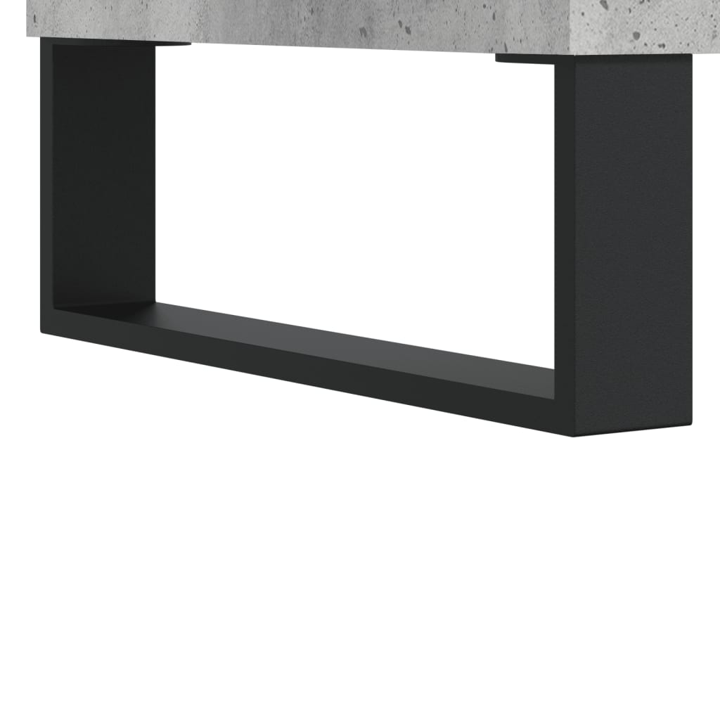 vidaXL Skříň highboard betonově šedá 34,5x34x180 cm kompozitní dřevo