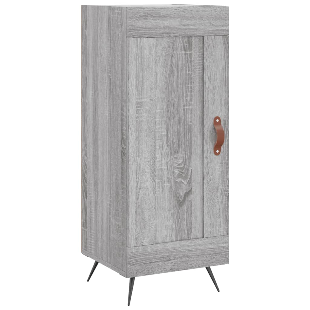 vidaXL Skříň highboard šedá sonoma 34,5 x 34 x 180 cm kompozitní dřevo