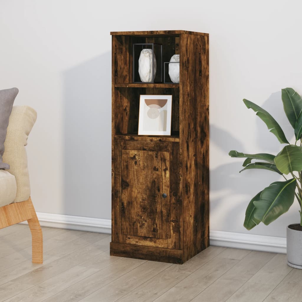 vidaXL Skříň highboard kouřový dub 36 x 35,5 x 103,5 kompozitní dřevo