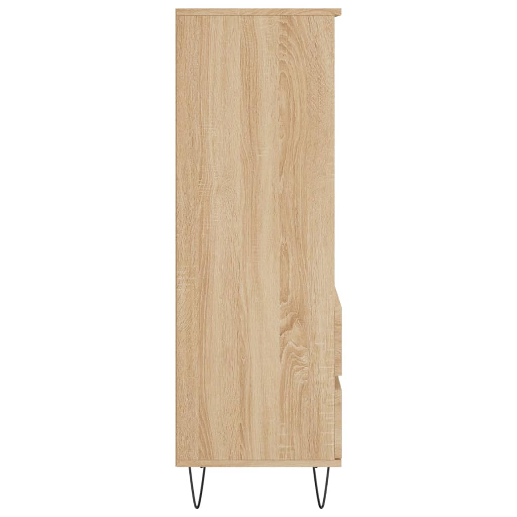 vidaXL Skříň highboard dub sonoma 40 x 36 x 110 cm kompozitní dřevo