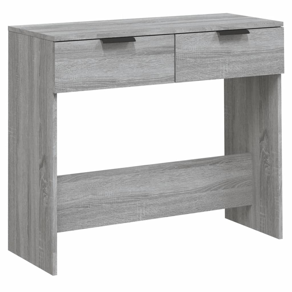 vidaXL Konzolový stolek šedý sonoma 90 x 36 x 75 cm kompozitní dřevo
