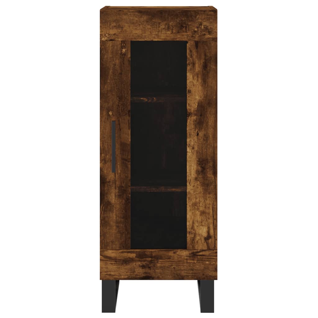 vidaXL Skříň highboard kouřový dub 34,5 x 34 x 180 cm kompozitní dřevo