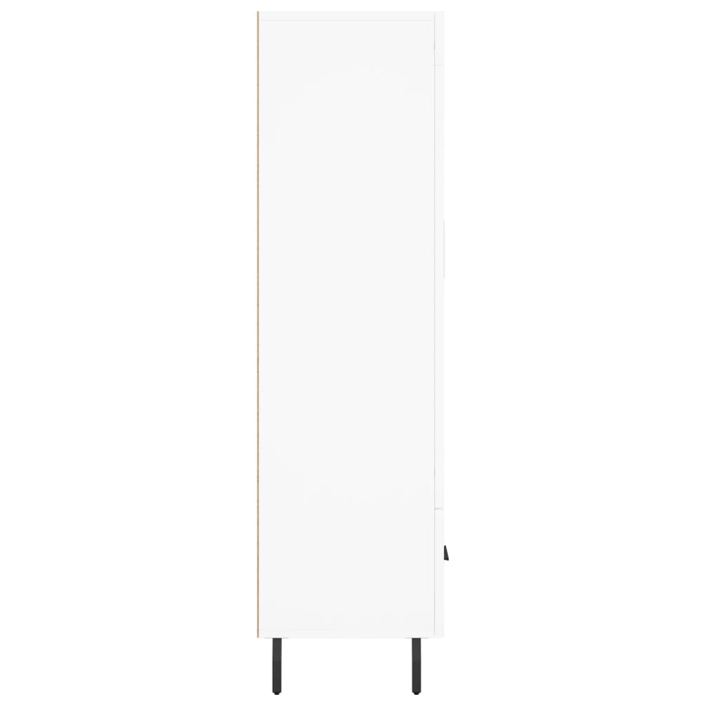 vidaXL Skříň highboard bílá 69,5 x 31 x 115 cm kompozitní dřevo