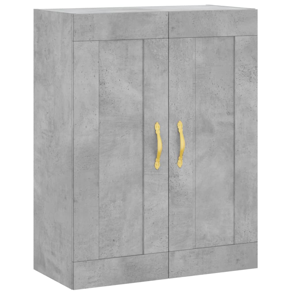 vidaXL Skříň highboard betonově šedá 69,5x34x180 cm kompozitní dřevo