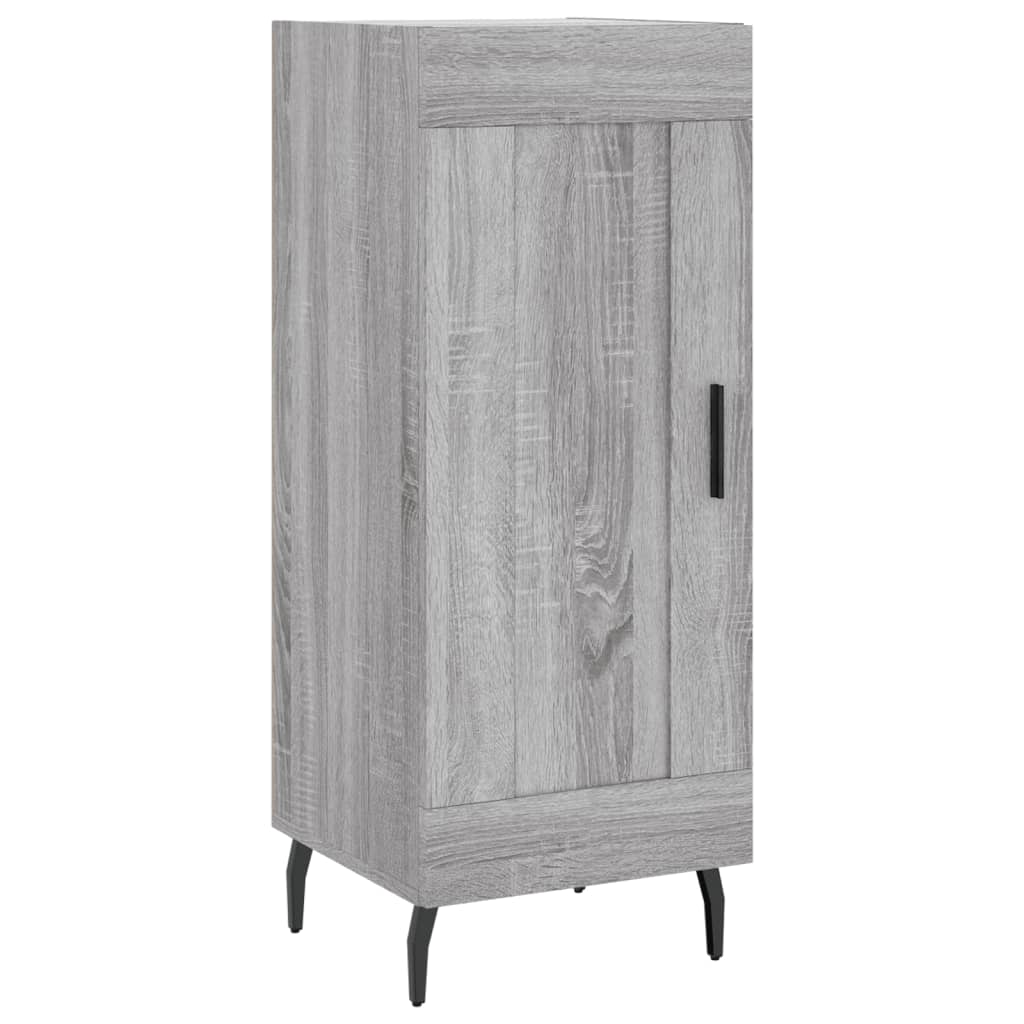 vidaXL Skříň highboard šedá sonoma 34,5 x 34 x 180 cm kompozitní dřevo