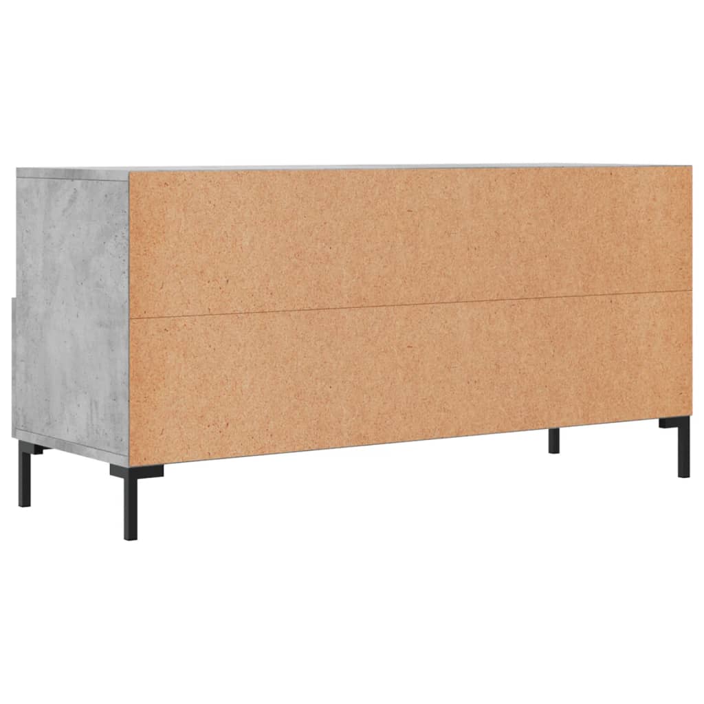 vidaXL TV skříňka betonově šedá 102 x 36 x 50 cm kompozitní dřevo