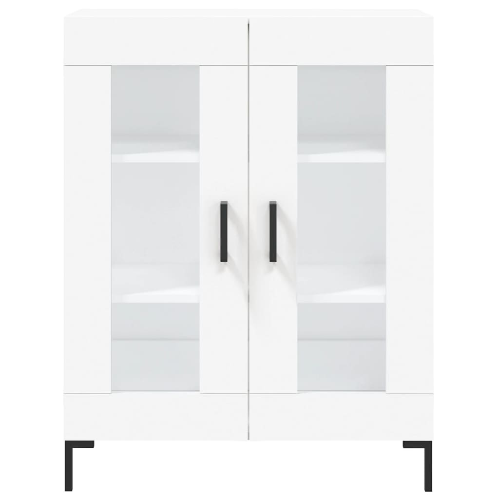 vidaXL Skříň highboard bílá 69,5 x 34 x 180 cm kompozitní dřevo