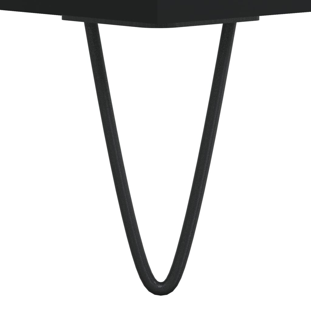 vidaXL Noční stolek černý 40 x 30 x 50 cm kompozitní dřevo