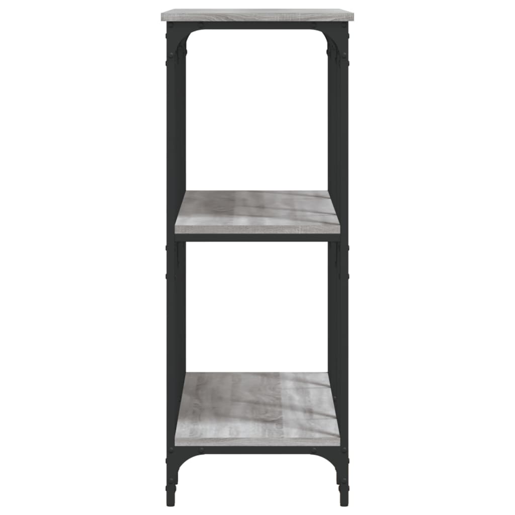 vidaXL Konzolový stolek šedý sonoma 102 x 35 x 90 cm kompozitní dřevo