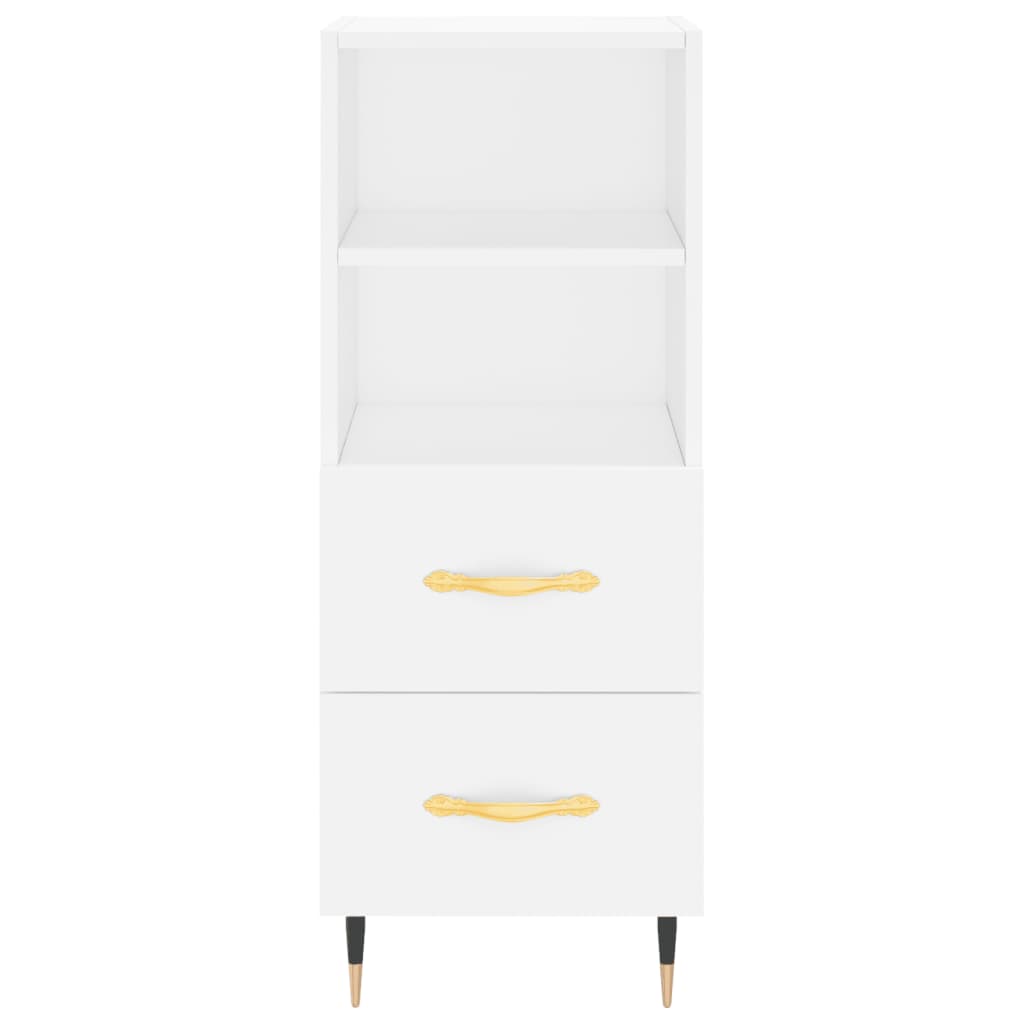 vidaXL Skříň highboard bílá 34,5 x 34 x 180 cm kompozitní dřevo