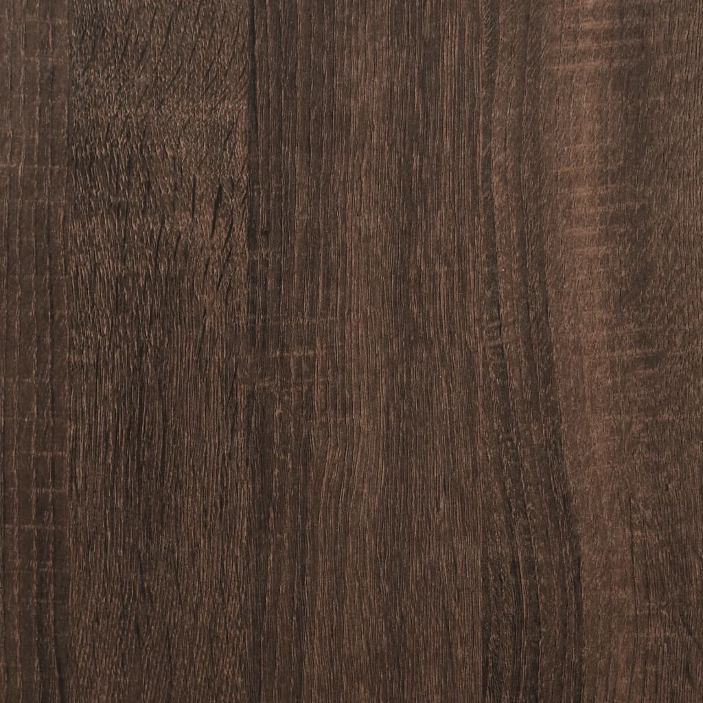 vidaXL Lavice s botníkem hnědý dub 60 x 30 x 45 cm kompozitní dřevo
