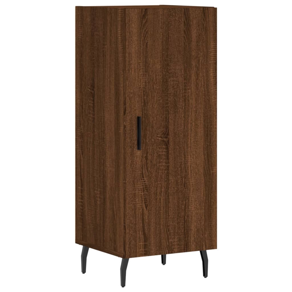 vidaXL Skříň highboard hnědý dub 34,5 x 34 x 180 cm kompozitní dřevo