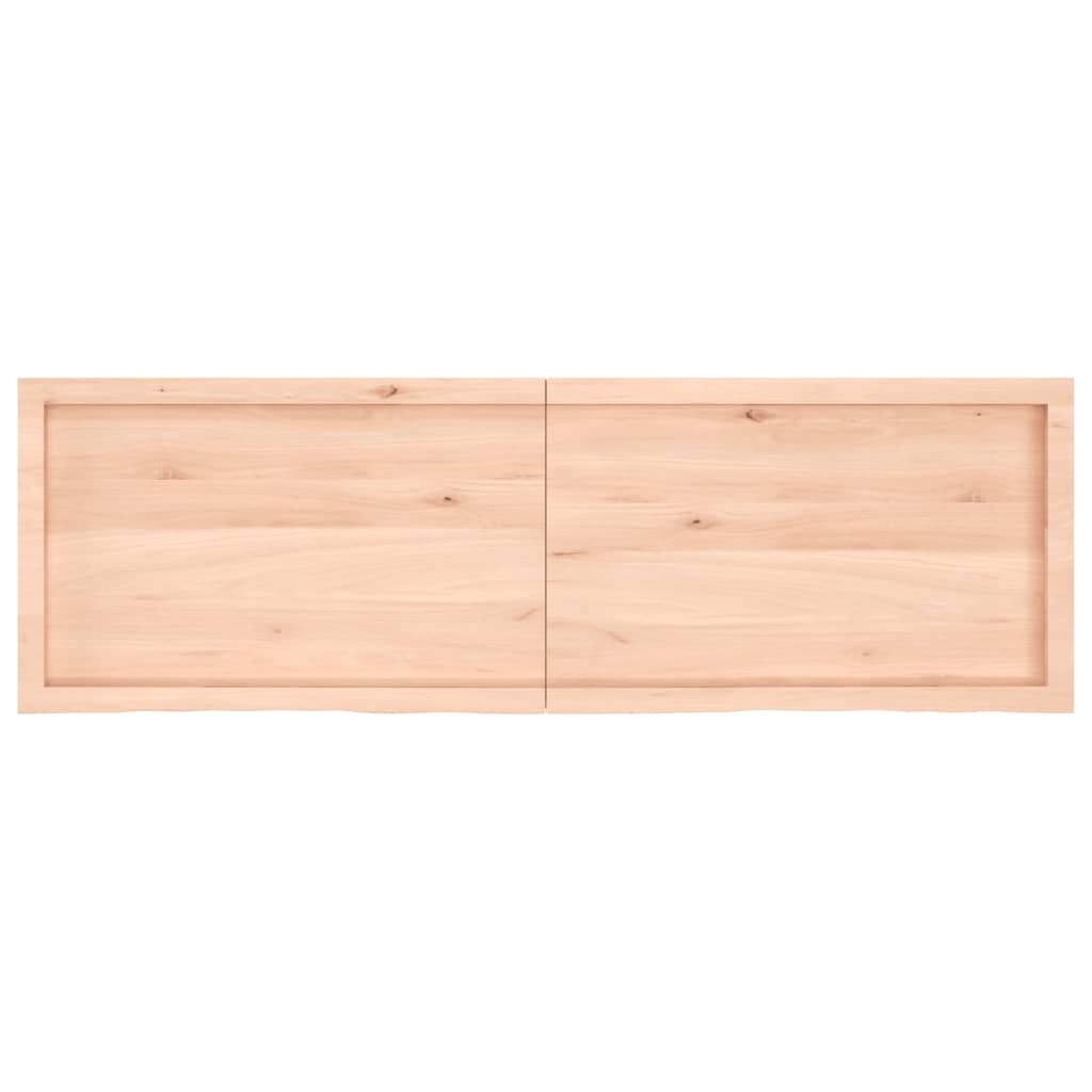 vidaXL Koupelnová deska 160x50x(2-6) cm neošetřené masivní dřevo