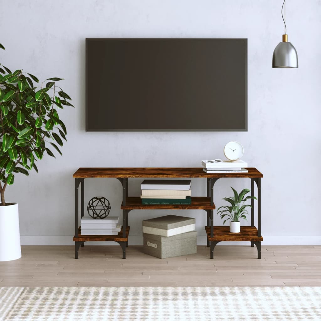 vidaXL TV skříňka kouřový dub 102 x 35 x 45,5 cm kompozitní dřevo