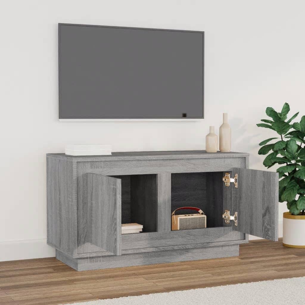 vidaXL TV skříňka šedá sonoma 80 x 35 x 45 cm kompozitní dřevo