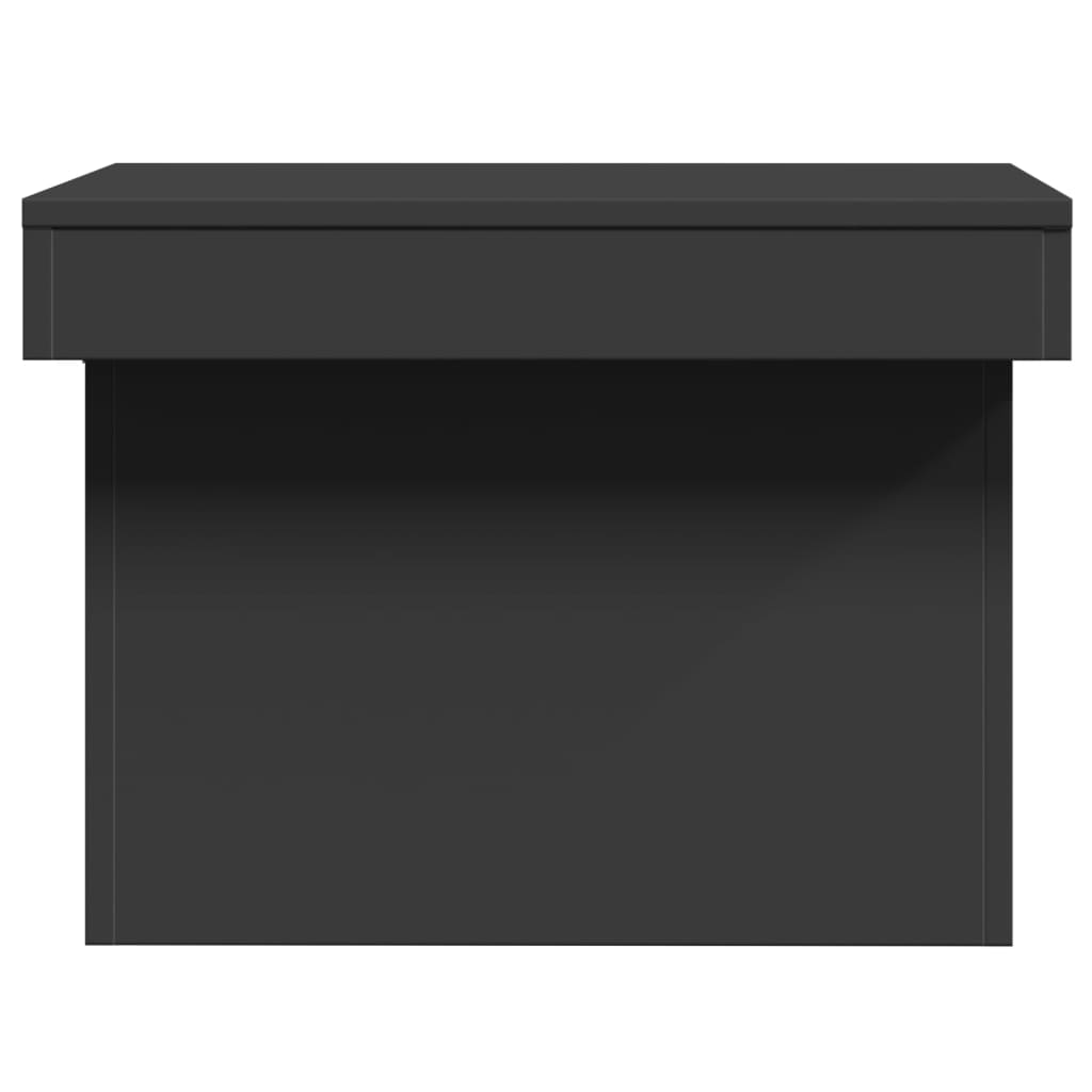 vidaXL Konferenční stolek černý 80 x 55 x 40 cm kompozitní dřevo