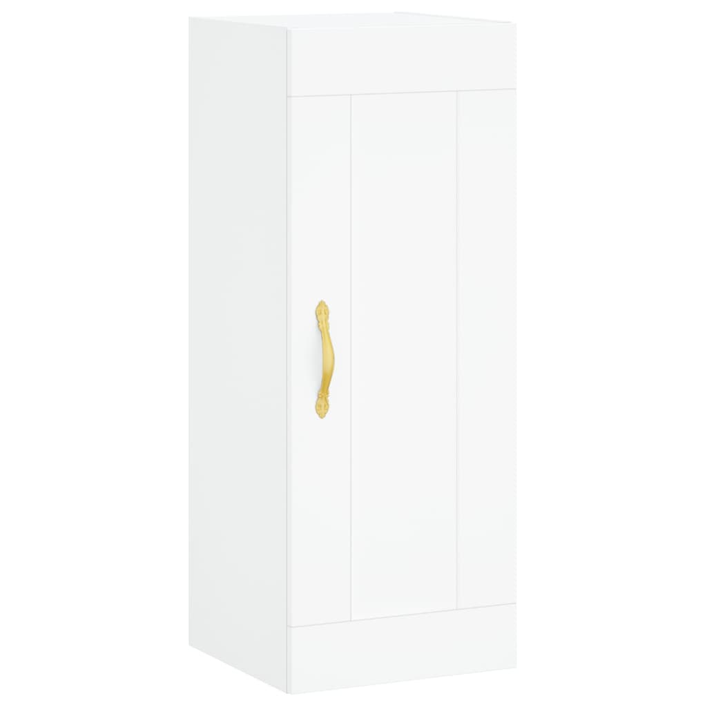 vidaXL Skříň highboard bílá 34,5 x 34 x 180 cm kompozitní dřevo