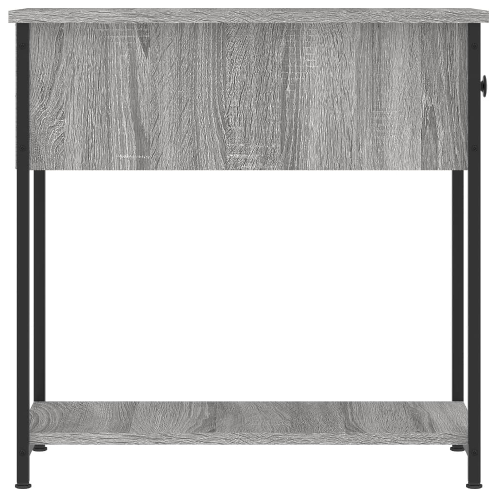 vidaXL Noční stolky 2 ks šedé sonoma 30 x 60 x 60 cm kompozitní dřevo