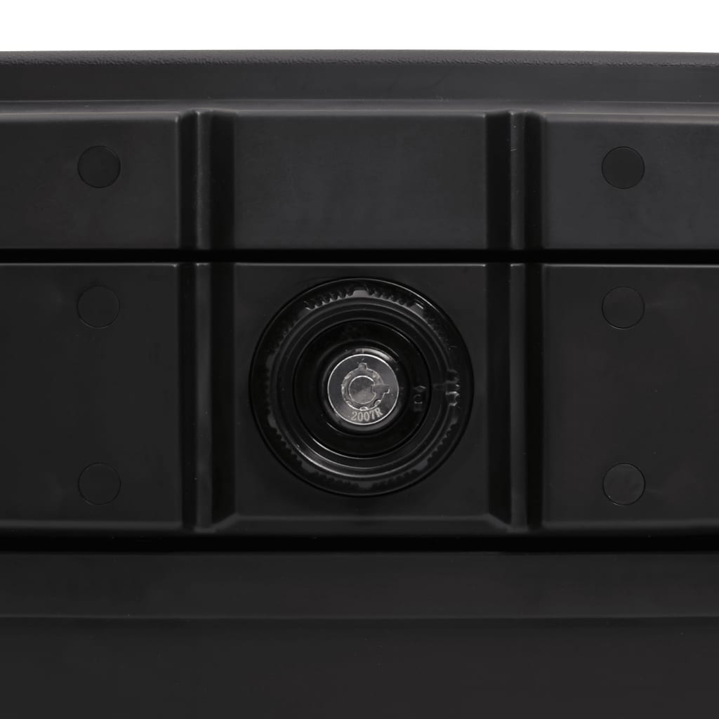 vidaXL Bezpečnostní schránka černá 44 x 37 x 34 cm