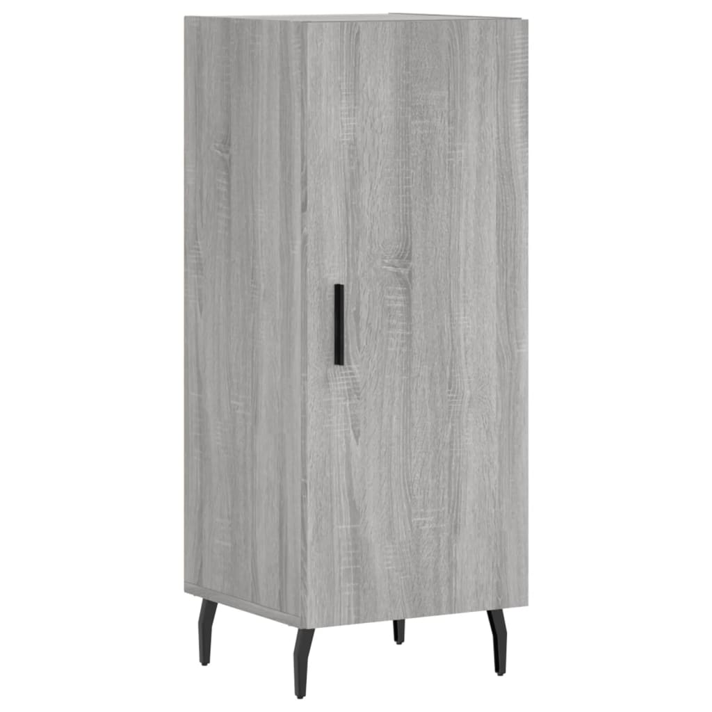 vidaXL Skříň highboard šedá sonoma 34,5 x 34 x 180 cm kompozitní dřevo