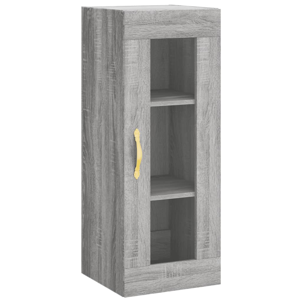 vidaXL Skříň highboard šedá sonoma 34,5 x 34 x 180 cm kompozitní dřevo