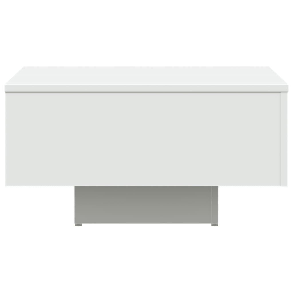 vidaXL Konferenční stolek bílý 60 x 60 x 31,5 cm dřevotříska