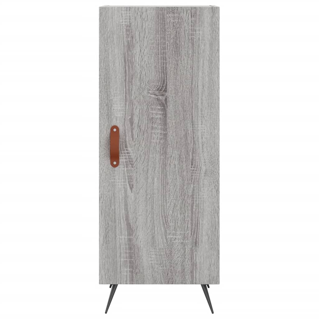 vidaXL Skříň highboard šedá sonoma 34,5 x 34 x 180 cm kompozitní dřevo