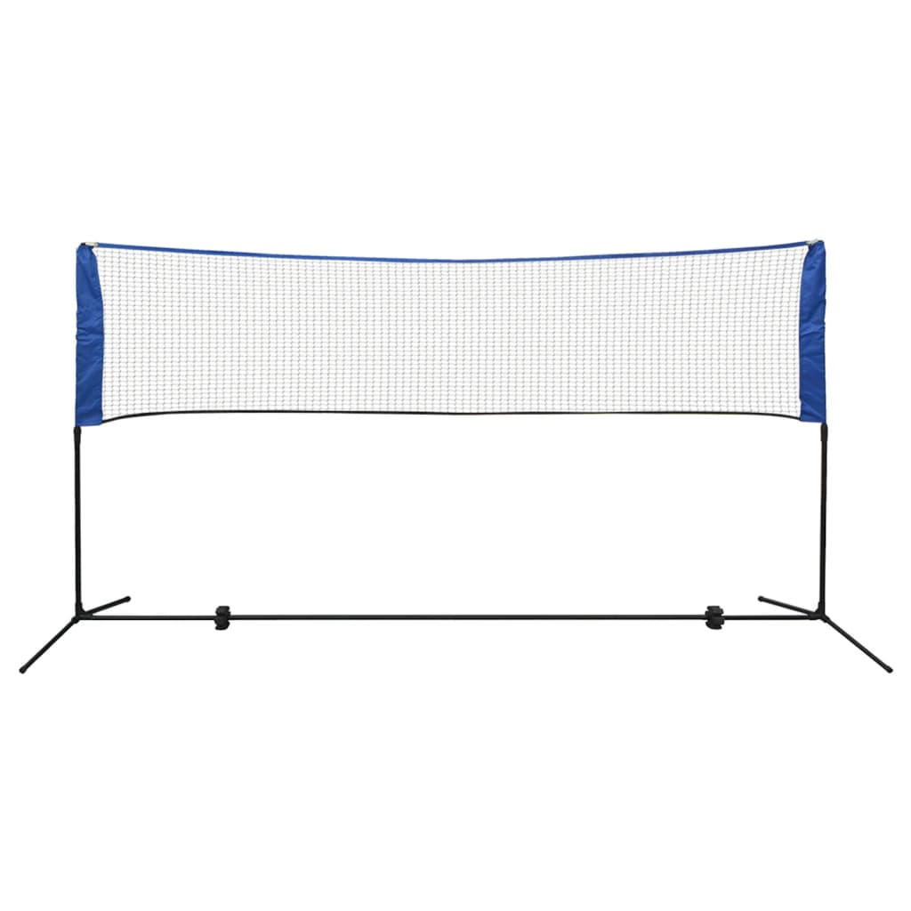 vidaXL Sada badmintonové sítě a košíčků, 300x155 cm