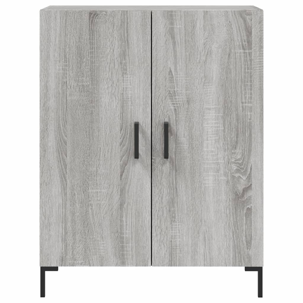 vidaXL Skříň highboard šedá sonoma 69,5 x 34 x 180 cm kompozitní dřevo