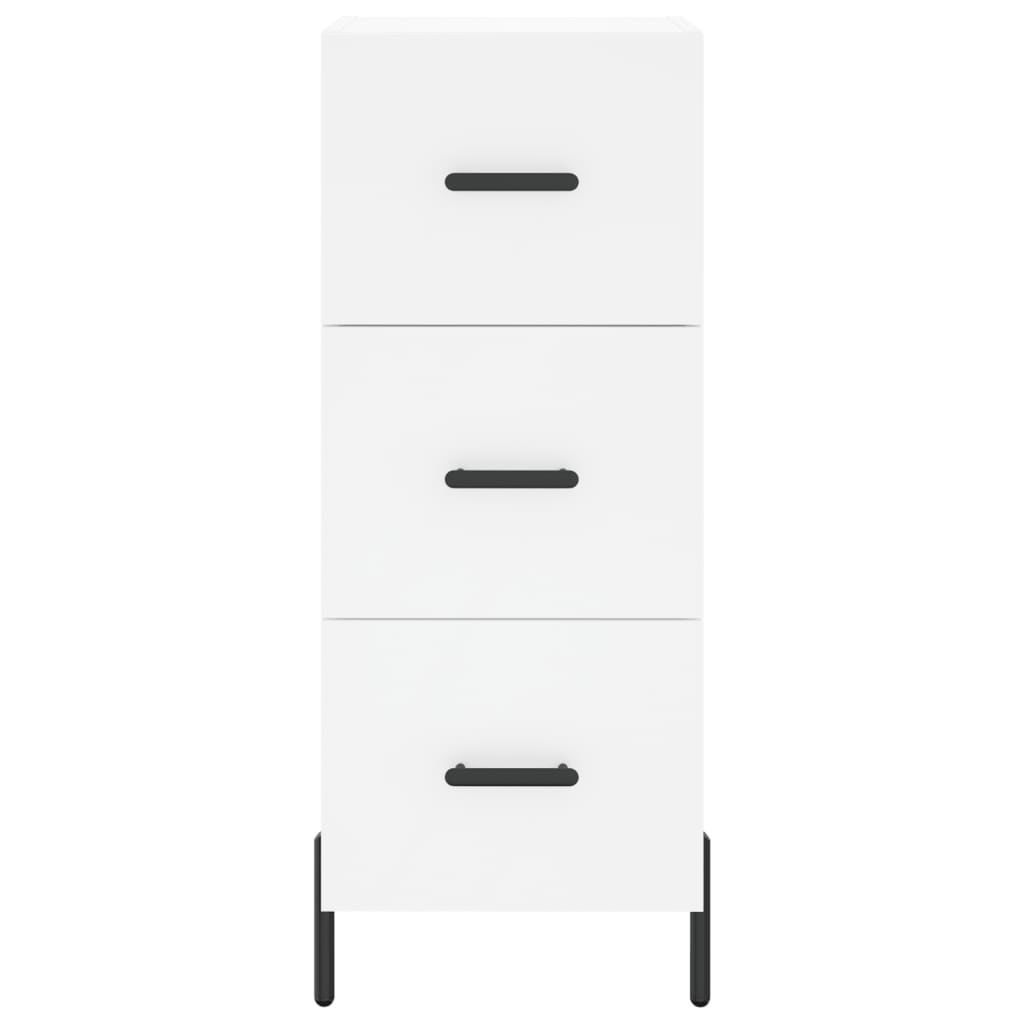 vidaXL Skříň highboard bílá 34,5 x 34 x 180 cm kompozitní dřevo