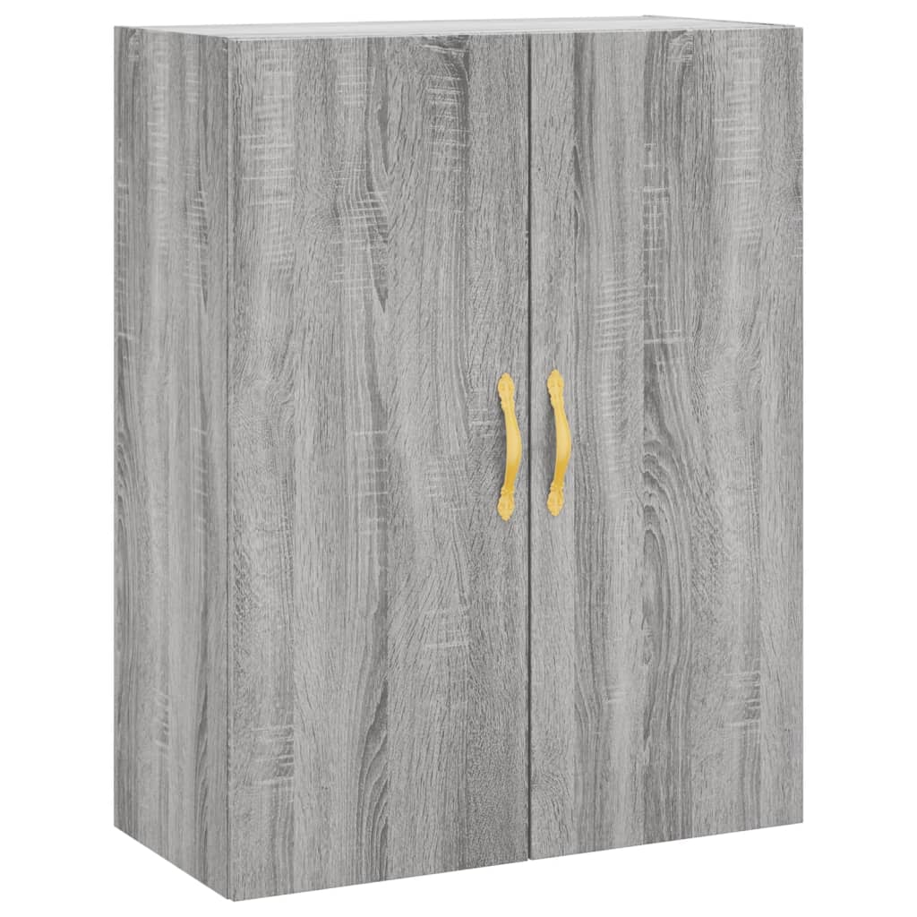 vidaXL Skříň highboard šedá sonoma 69,5 x 34 x 180 cm kompozitní dřevo