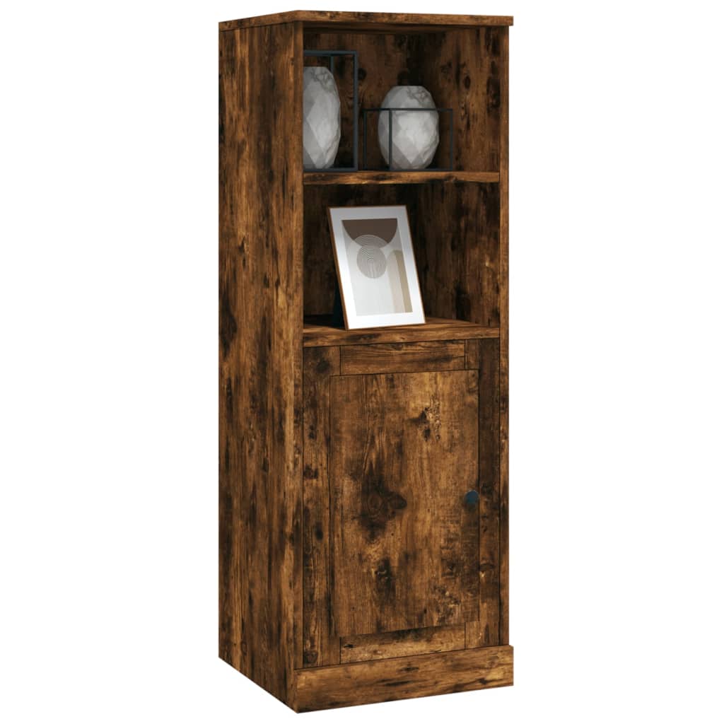 vidaXL Skříň highboard kouřový dub 36 x 35,5 x 103,5 kompozitní dřevo