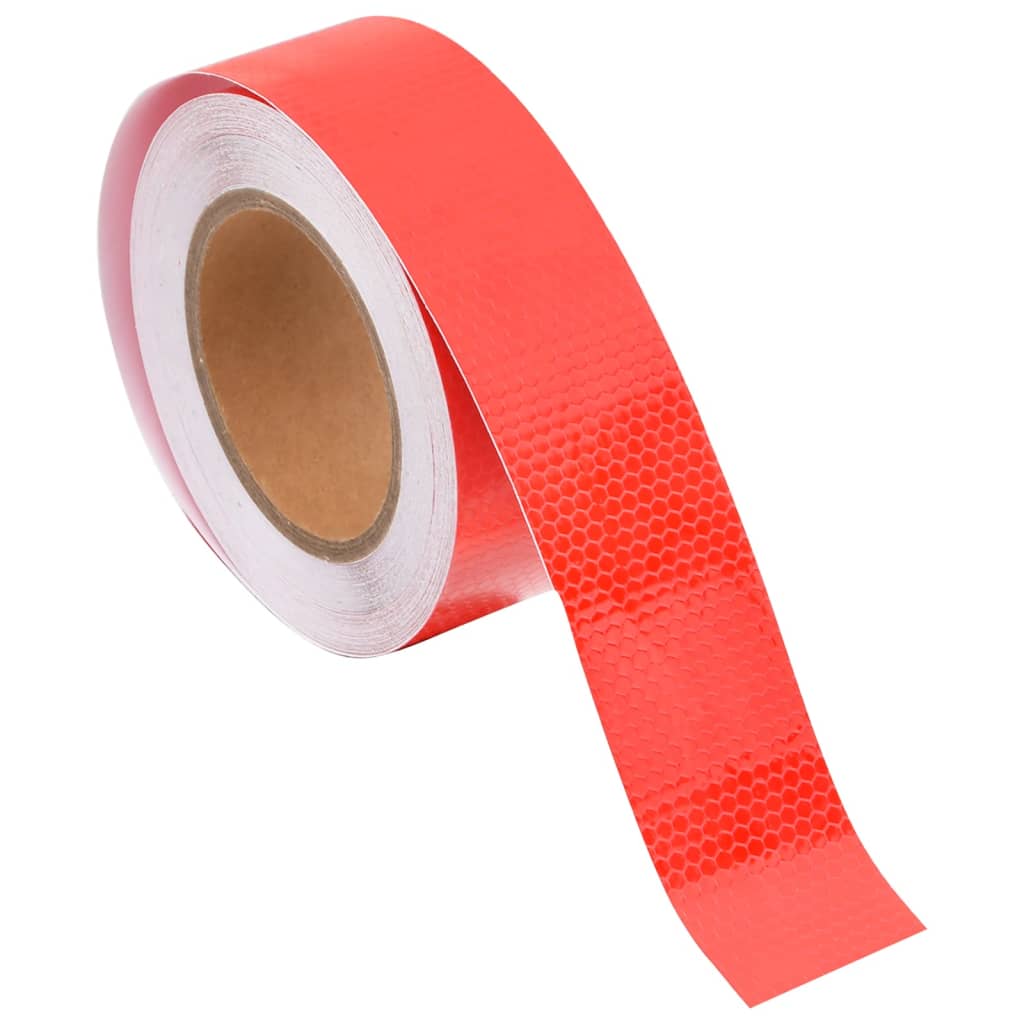vidaXL Reflexní páska červená 5 cm x 20 m PVC
