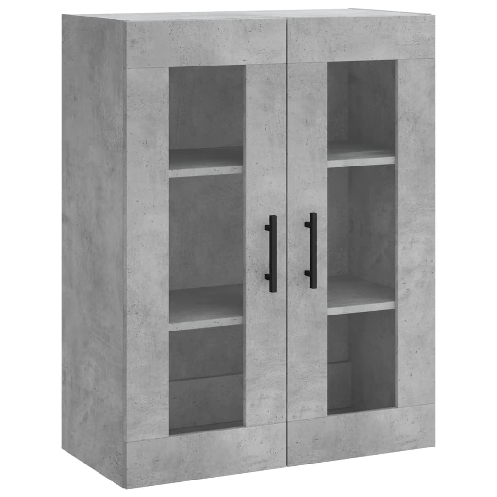 vidaXL Skříň highboard betonově šedá 69,5x34x180 cm kompozitní dřevo