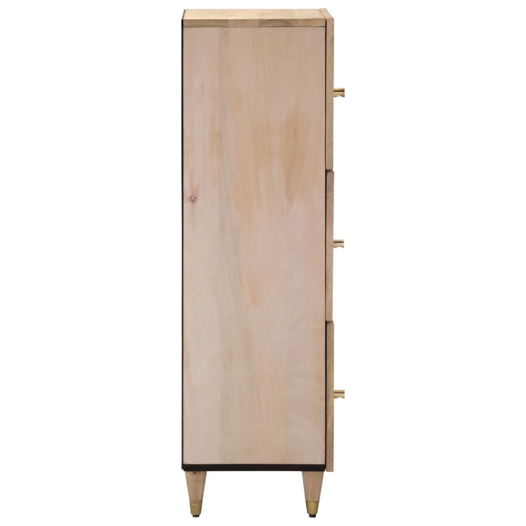 vidaXL Skříň highboard 40 x 33 x 110 cm masivní mangovníkové dřevo