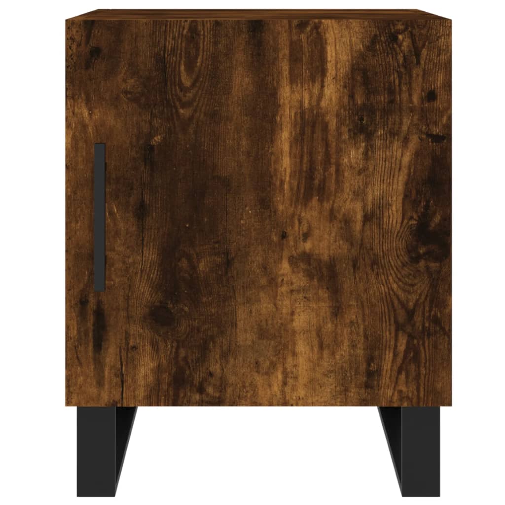 vidaXL Noční stolky 2 ks kouřový dub 40 x 40 x 50 cm kompozitní dřevo
