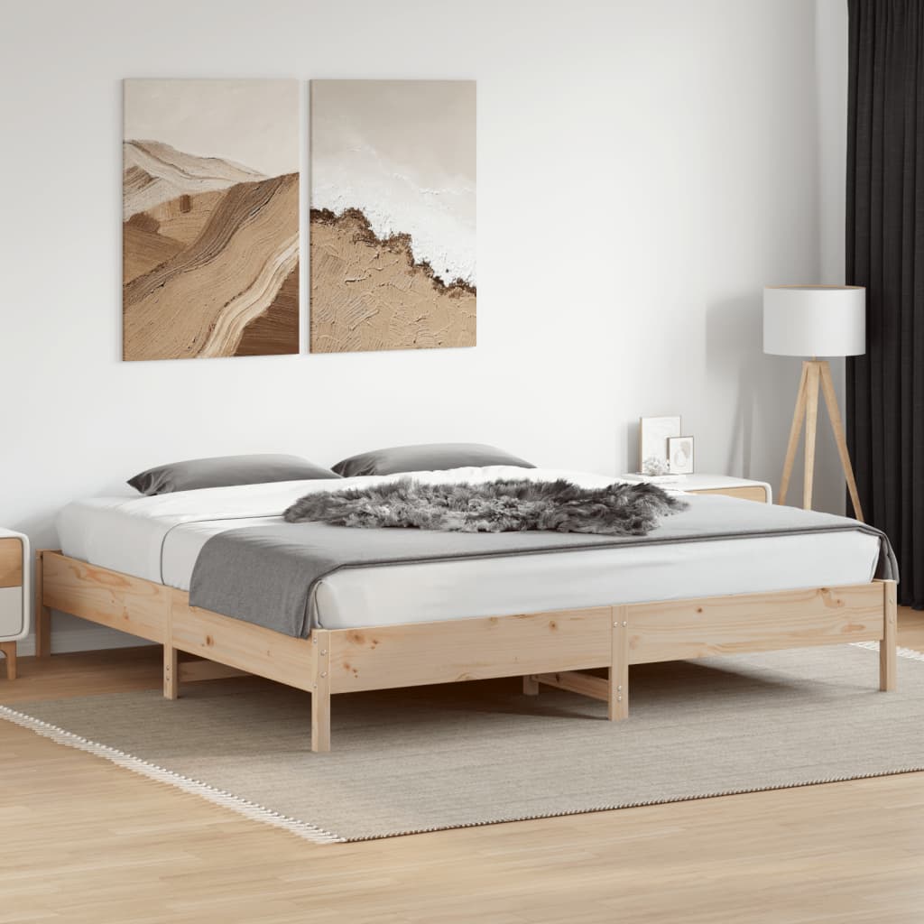 vidaXL Rám postele 180 x 200 cm masivní borové dřevo